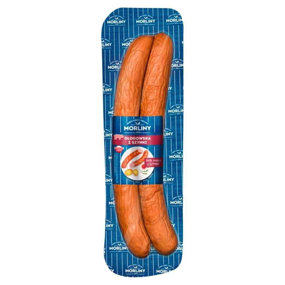 Morliny Kiełbasa głogowska z szynki 540 g