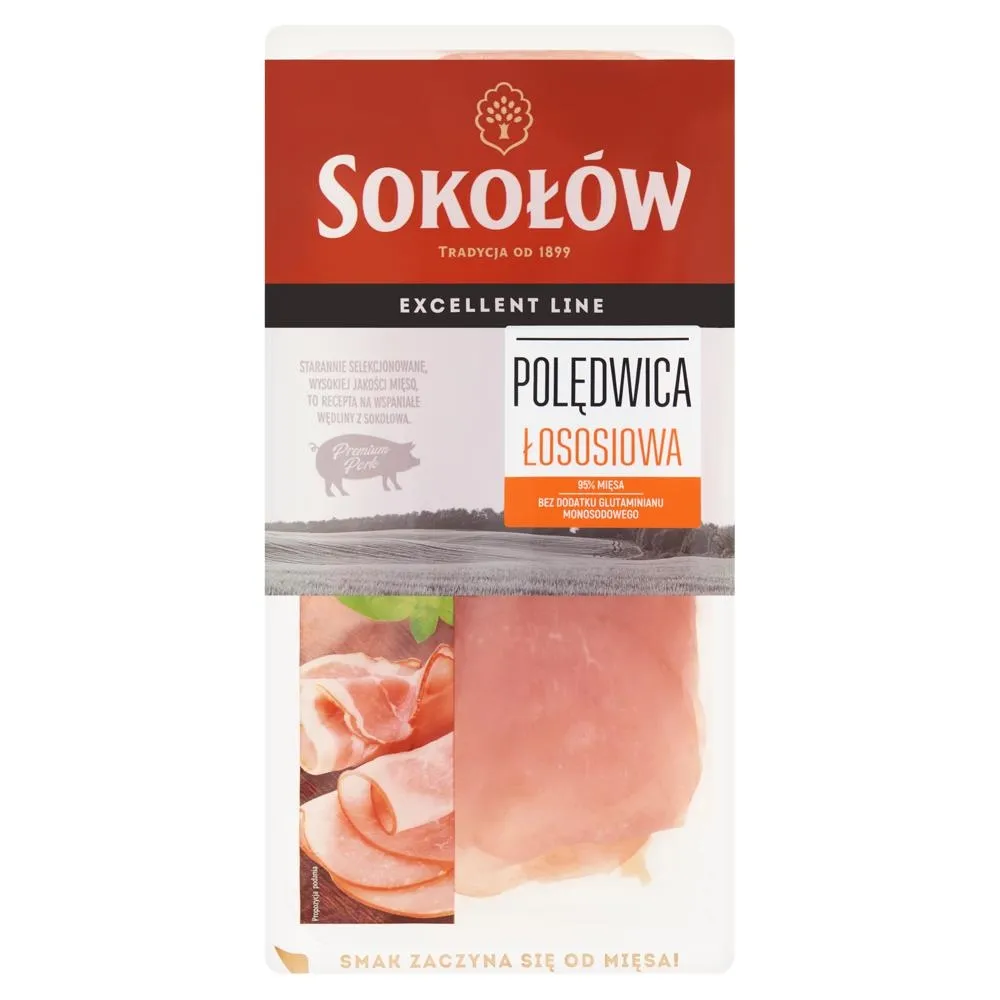 Sokołów Excellent Line Polędwica łososiowa 90 g