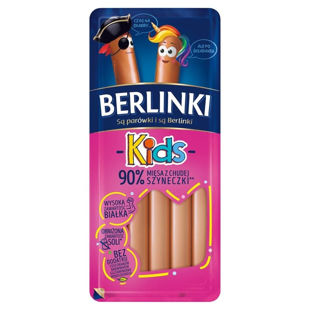 Berlinki Kids Parówki 120 g