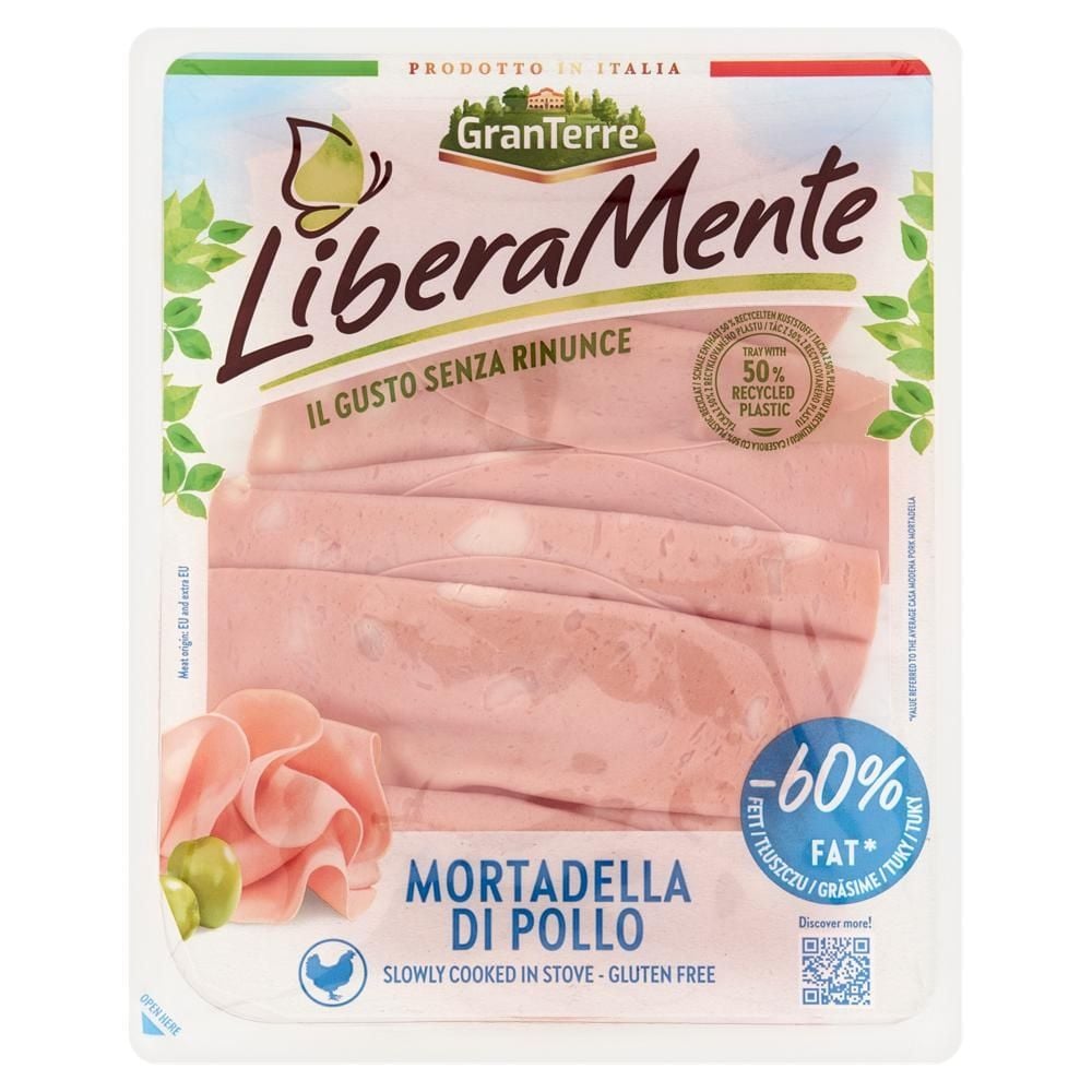 GranTerre Mortadella z kurczaka 110 g