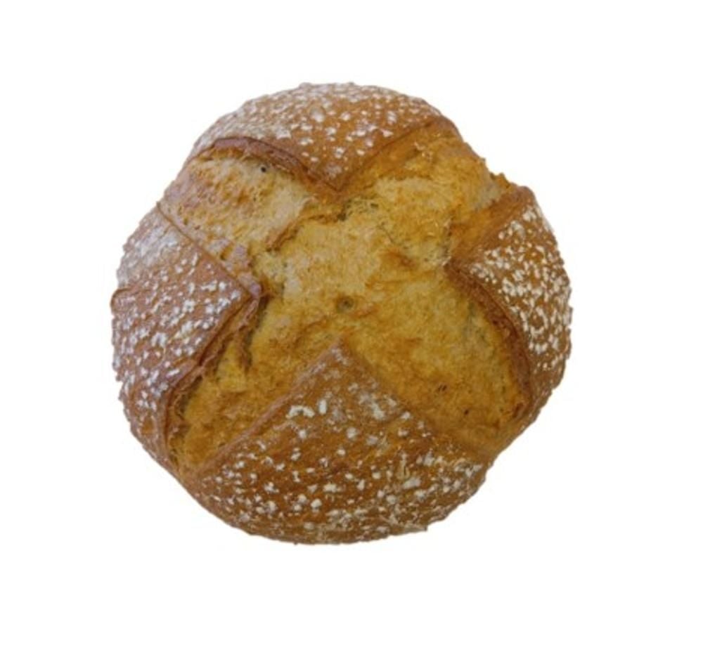 Chleb okrągły na kamieniu