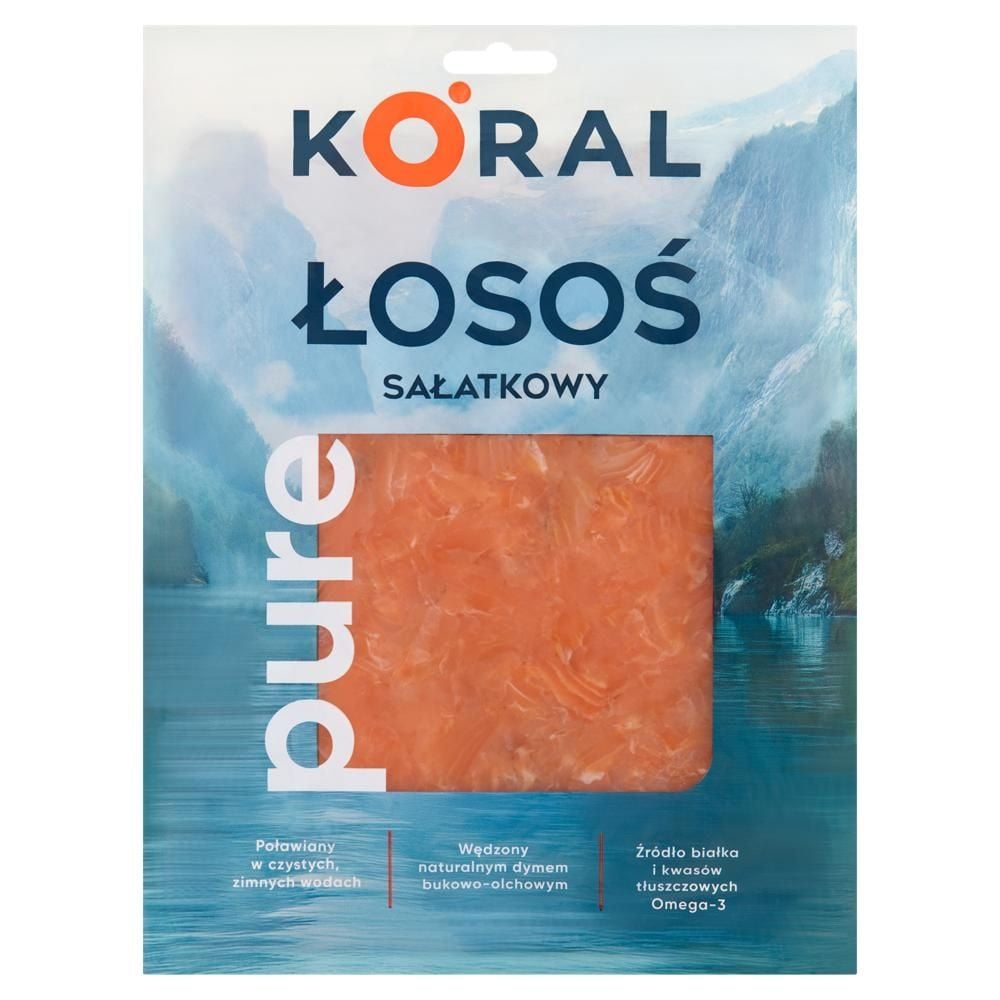 Koral Pure Łosoś sałatkowy 200 g
