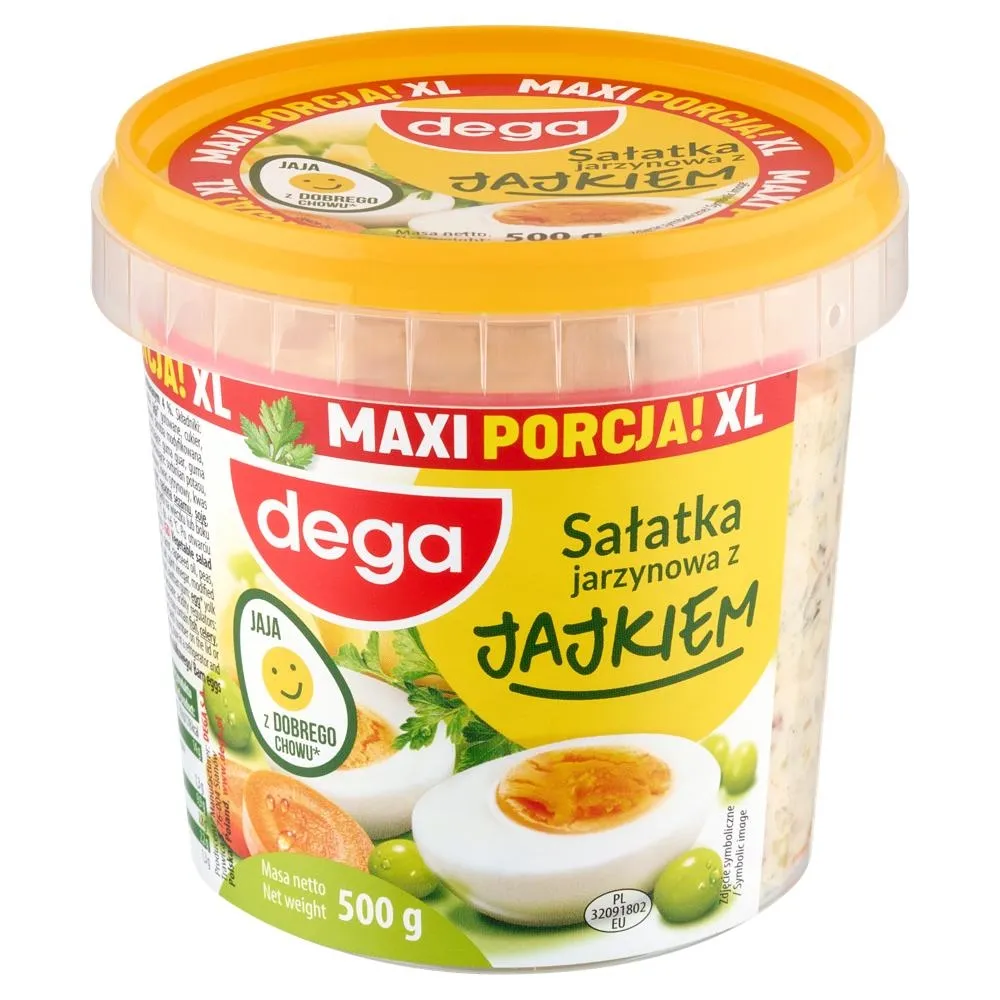 Dega Sałatka jarzynowa z jajkiem 500 g