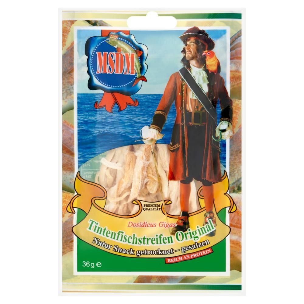 MSDM Paski kalmara solone suszone 36 g