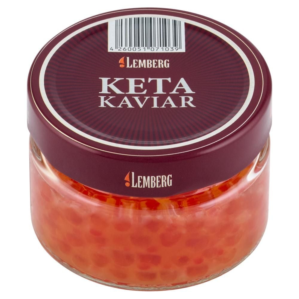 Lemberg Kawior czerwony z ikry łososia keta 100 g