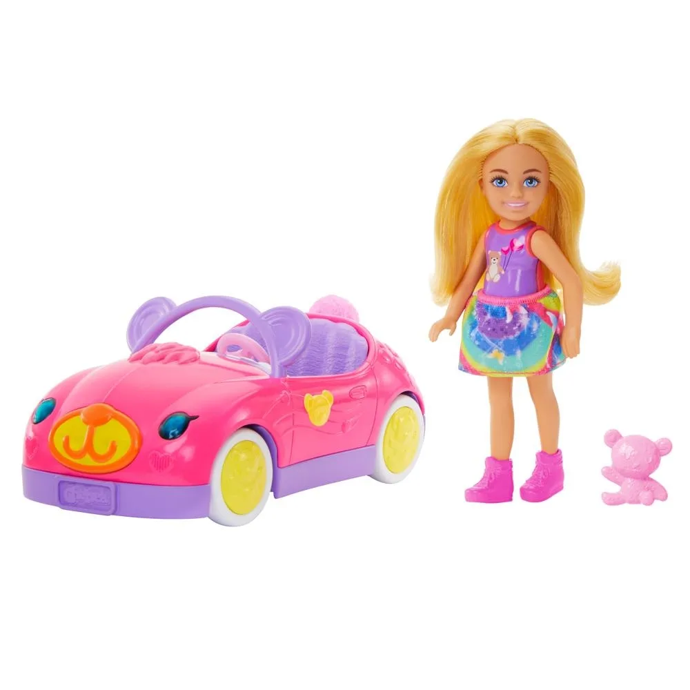 Barbie Chelsea lalka + auto