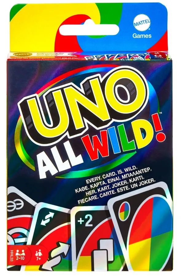 UNO All™ Wild Dzikie karty Gra karciana HHL33