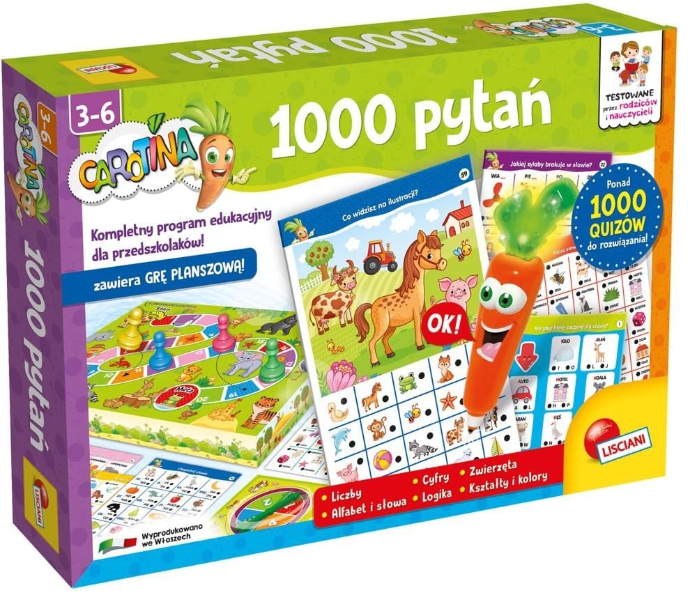 Dante Lisciani Carotina 1000 Pytań