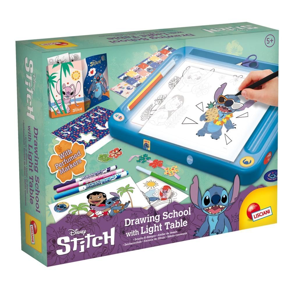 Dante Lisciani Stitch Szkoła Rysowania Z Tablicą Led