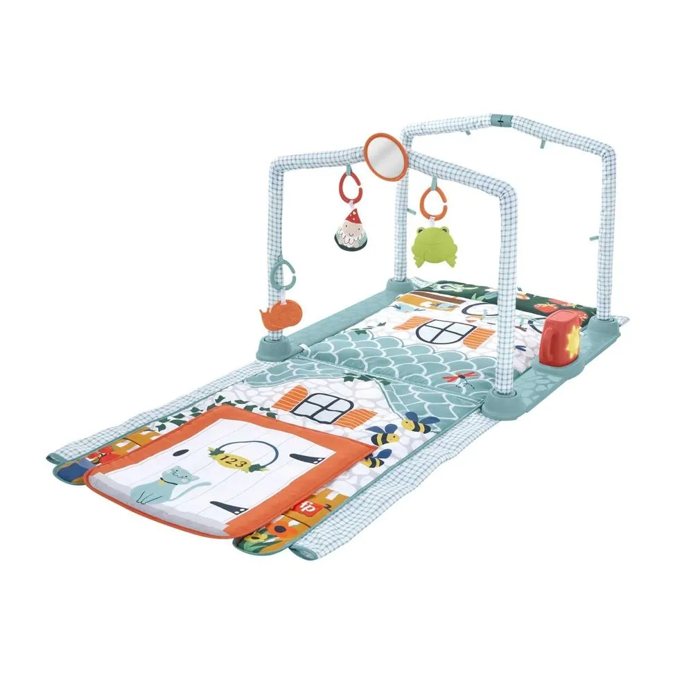 Fisher-Price Edukacyjna mata z dźwiękami Domek Odkrywcy
