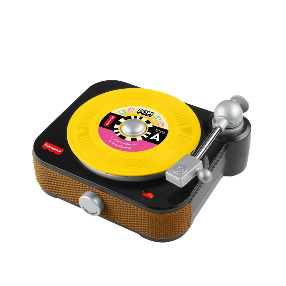 Fisher-Price Gramofon Malucha Zabawka interaktywna (POL) JGX04