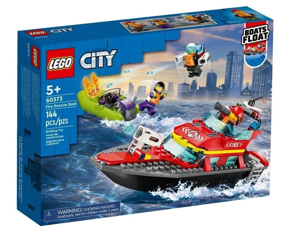 LEGO City Łódź strażacka 60373