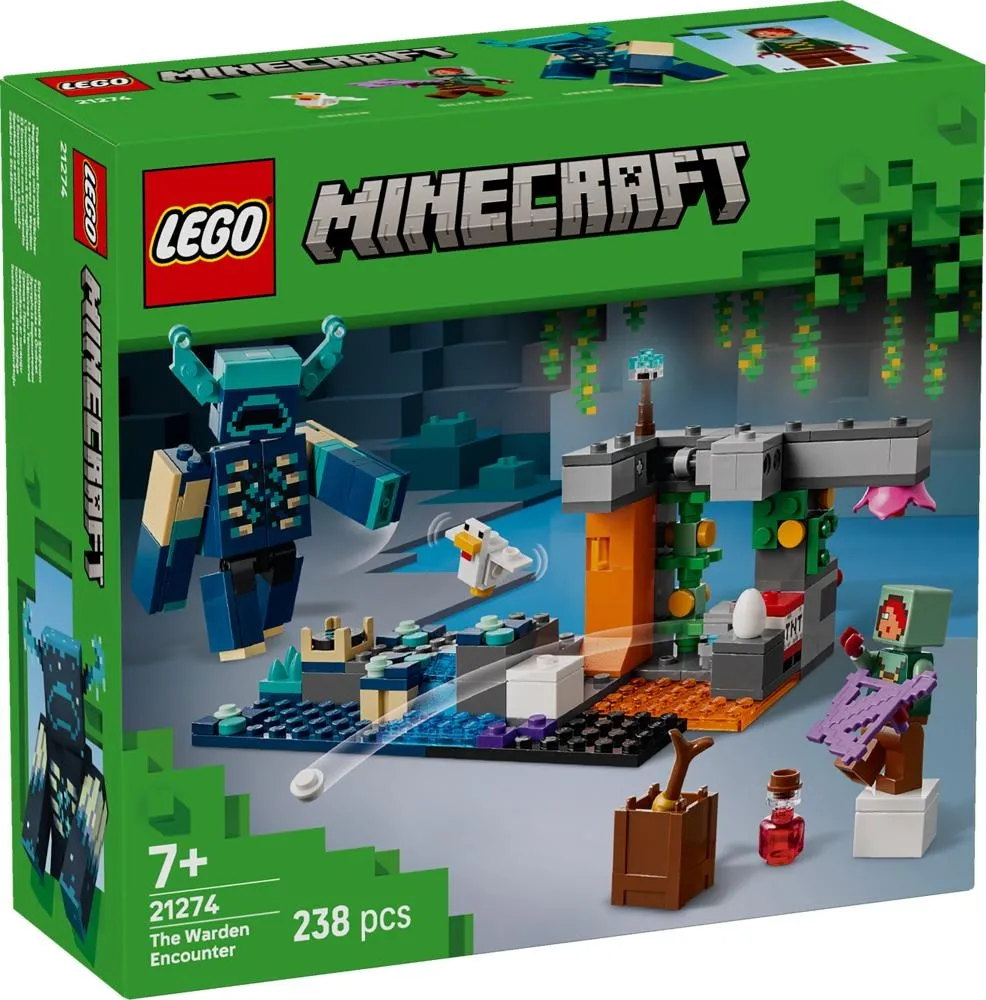 LEGO Minecraft Spotkanie ze strażnikiem 21274