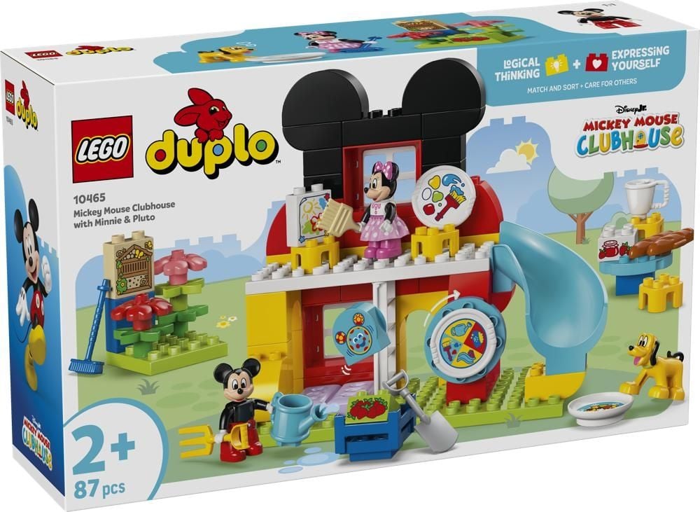 LEGO DUPLO Disney Klub Myszki Miki z Minnie i Pluto 10465