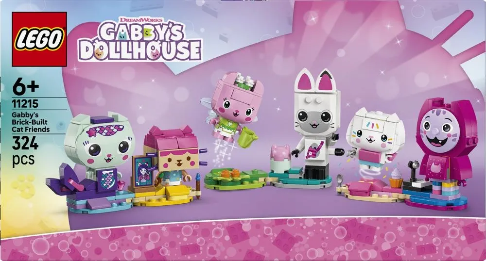 LEGO Koci domek Gabi Koci przyjaciele Gabi z klocków 11215