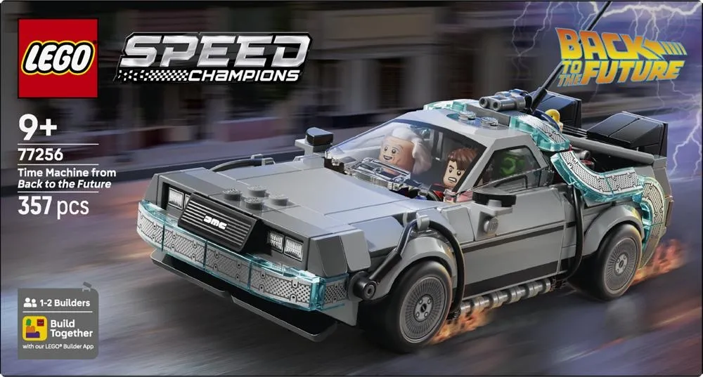 LEGO Speed Champions Wehikuł czasu z Powrotu do przyszłości 77256