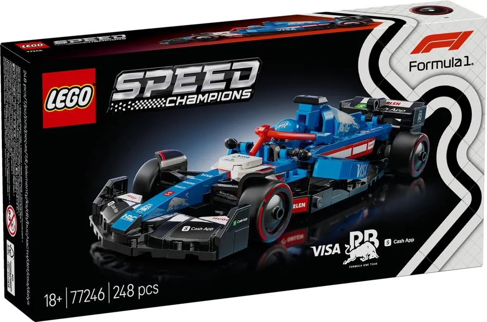 Lego Speed Champions Bolid F1 Visa Cash App Rb Vcarb 01 77246