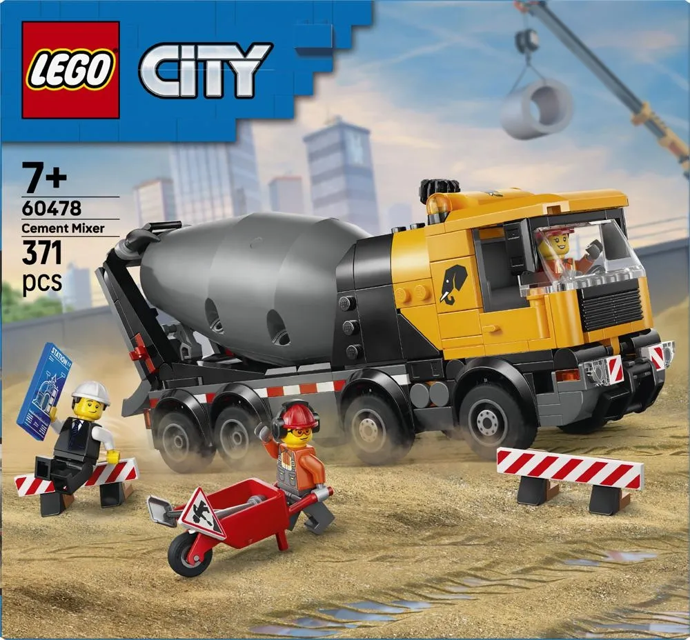 LEGO City Betoniarka 60478