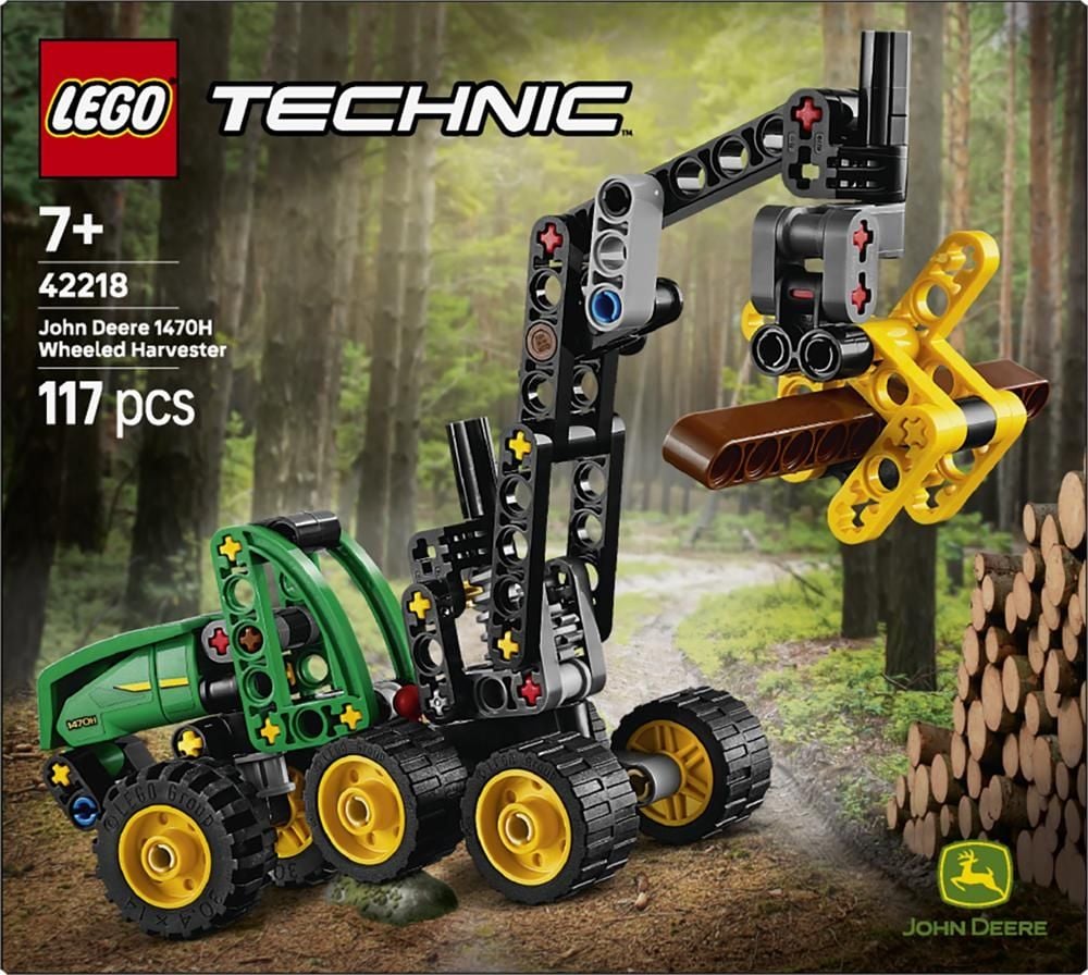 LEGO Technic Harwester kołowy John Deere 1470H 42218
