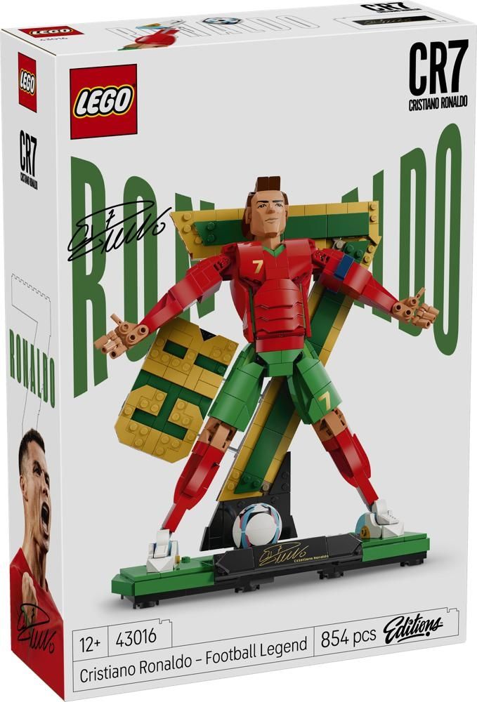 LEGO Editions Cristiano Ronaldo — piłkarska legenda 43016