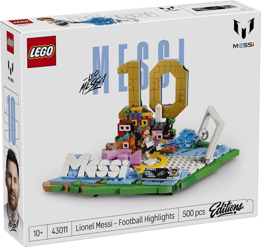 LEGO Editions Lionel Messi — piłkarskie momenty 43011
