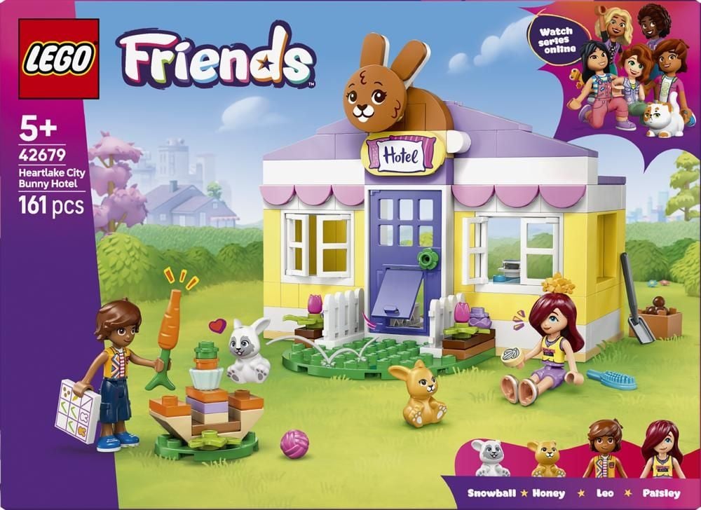 LEGO Friends Hotel dla królików w mieście Heartlake 42679