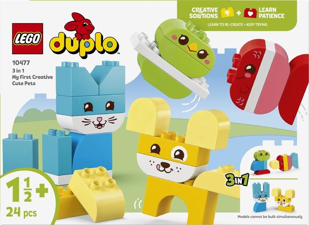 LEGO DUPLO Kreatywne zwierzaki 3 w 1 10477