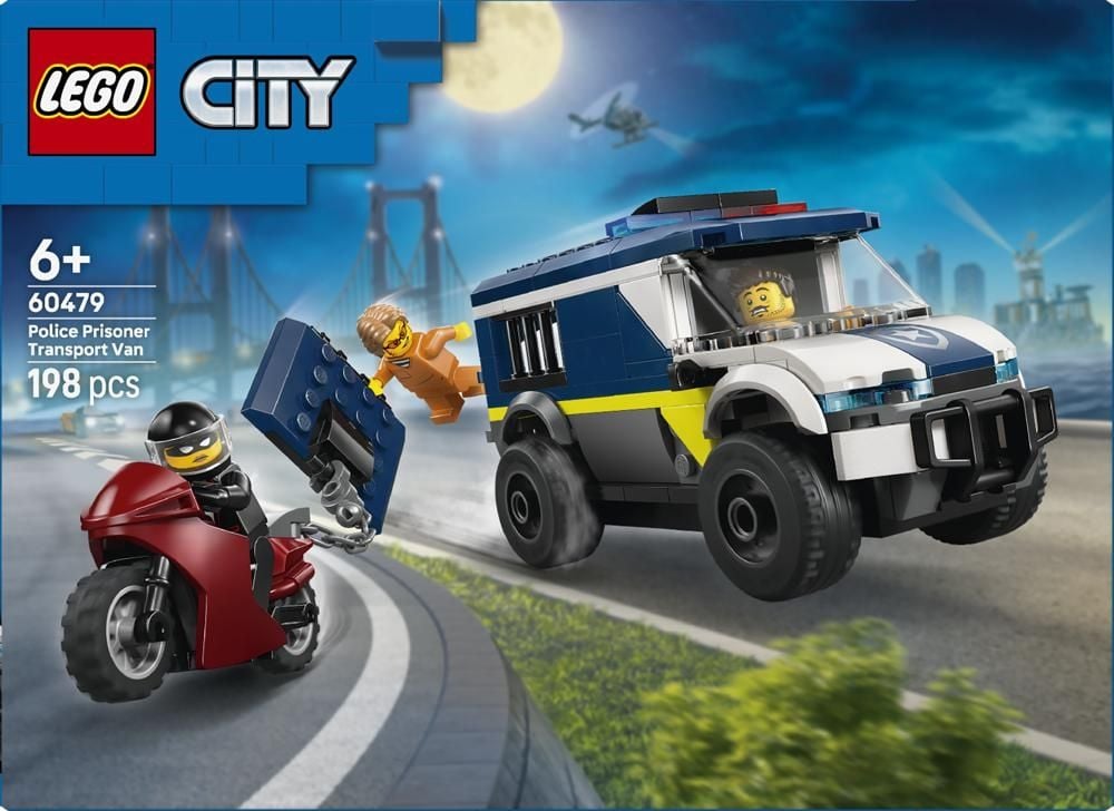 LEGO City Furgonetka policyjnego konwoju więziennego 60479