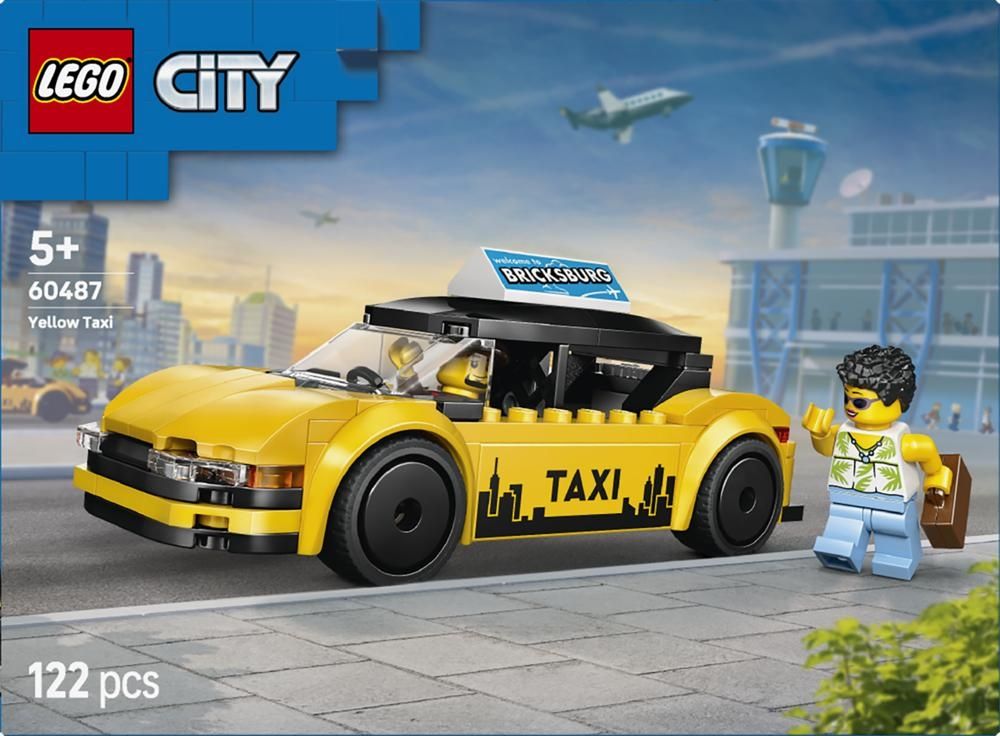 LEGO City Żółta taksówka 60487