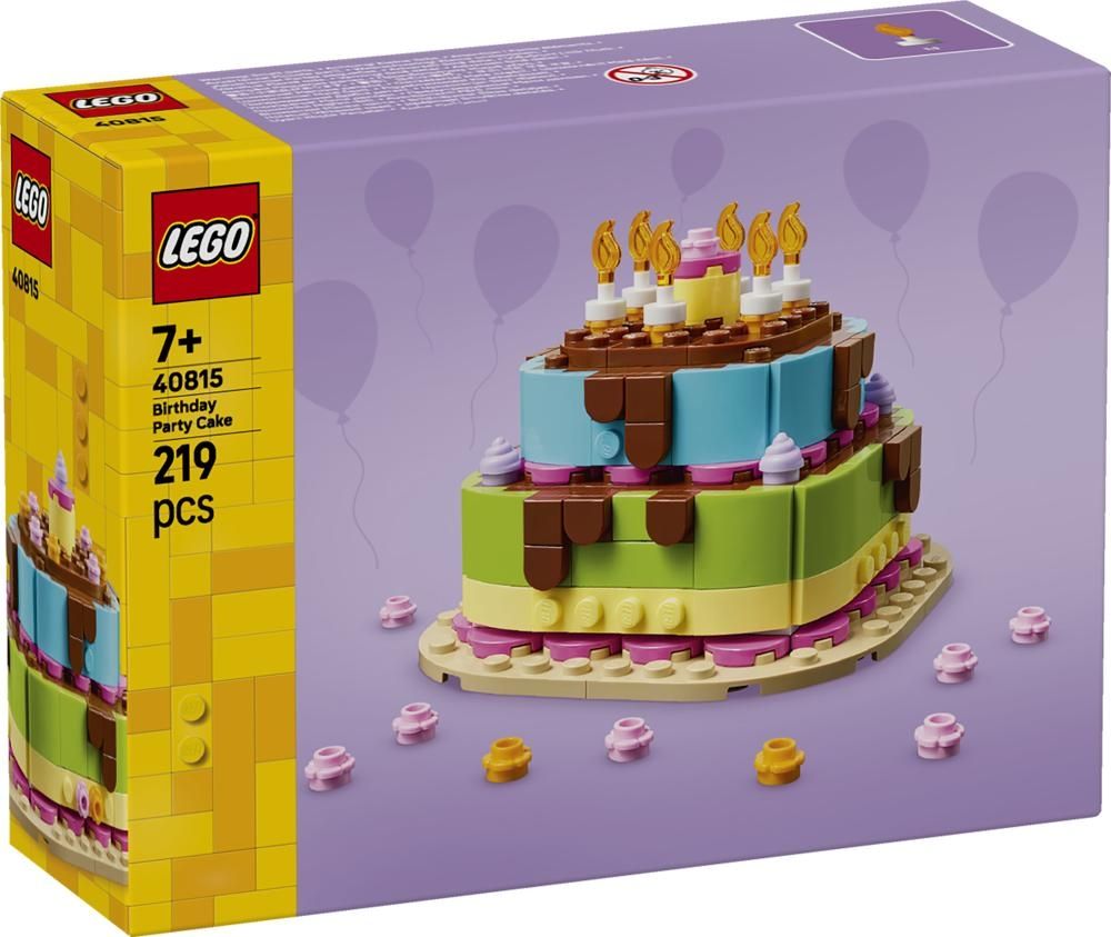 LEGO Tort na przyjęcie urodzinowe 40815