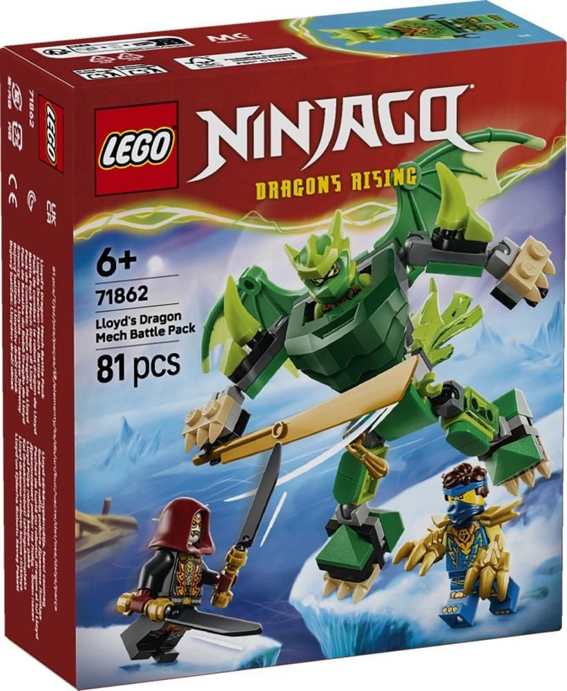 LEGO NINJAGO Smoczy mech Lloyda  zestaw bitewny 71862
