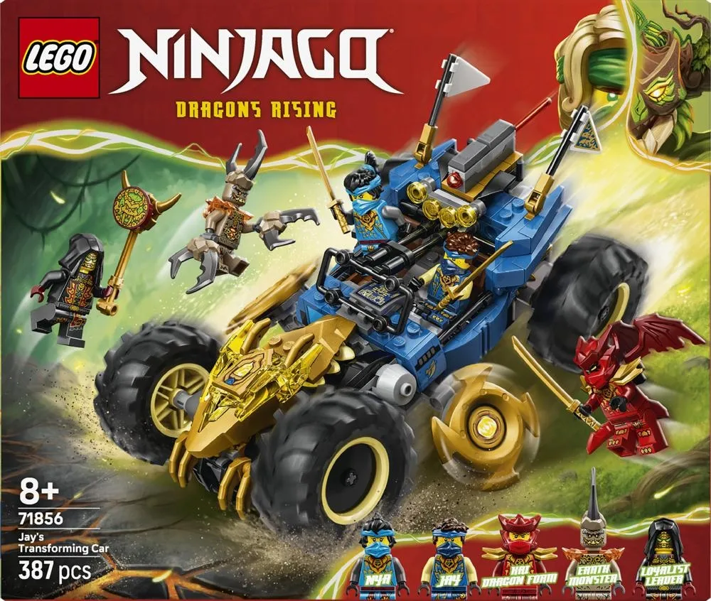 LEGO NINJAGO Wielofunkcyjny samochód Jaya 71856