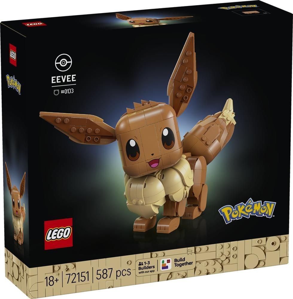 Zestaw konstrukcyjny LEGO Pokémon Eevee 72151