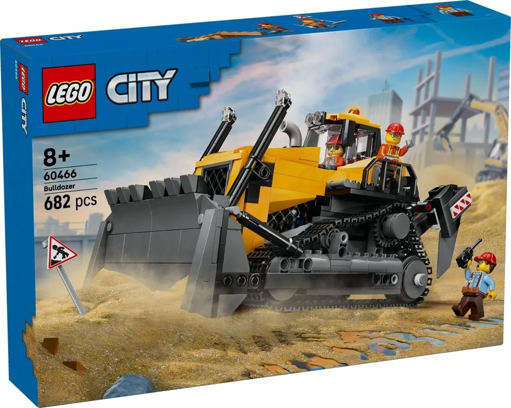 LEGO City Żółty buldożer 60466