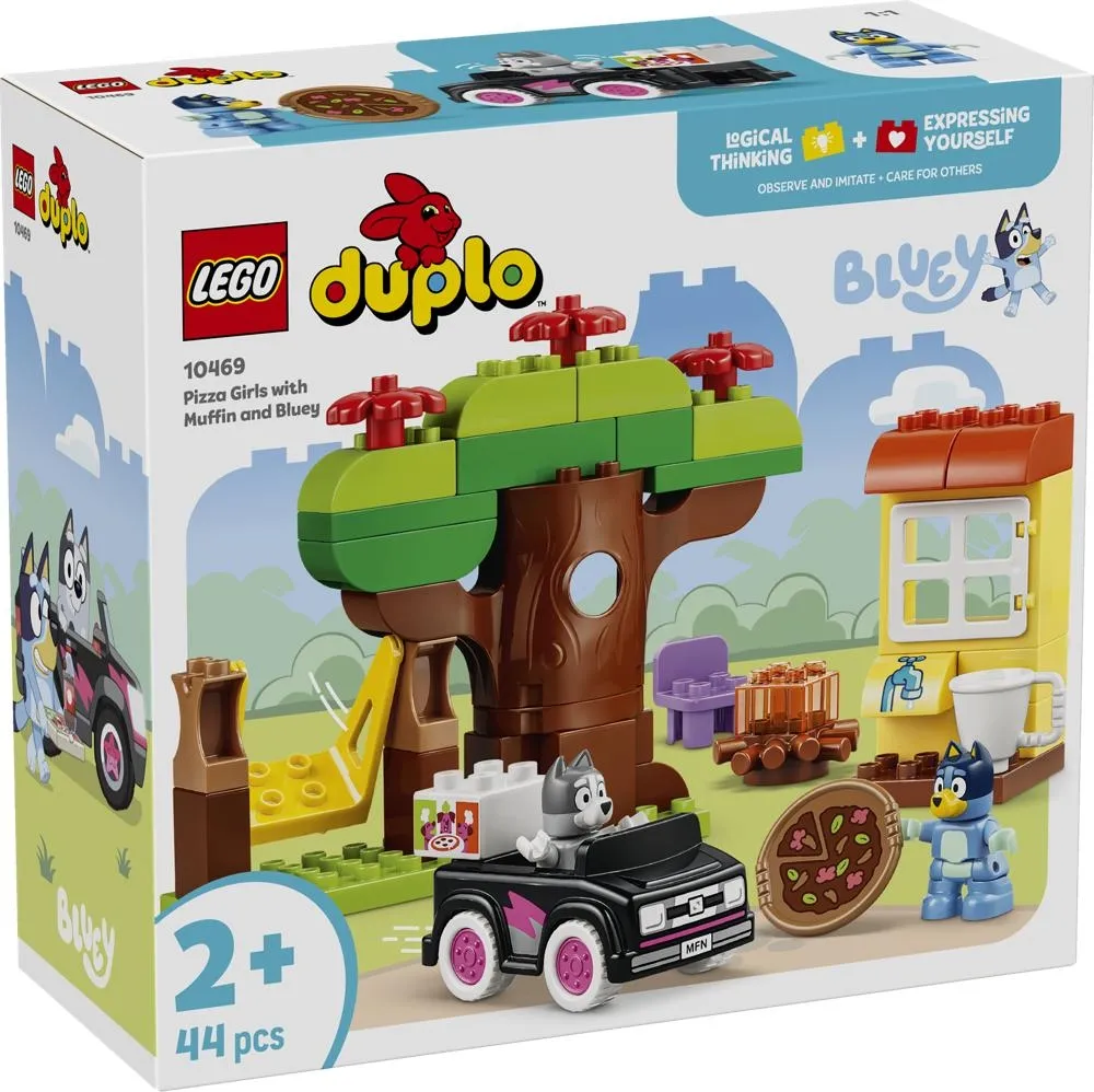 LEGO DUPLO Blue Pizzerki z Muffinką i Blue 10469