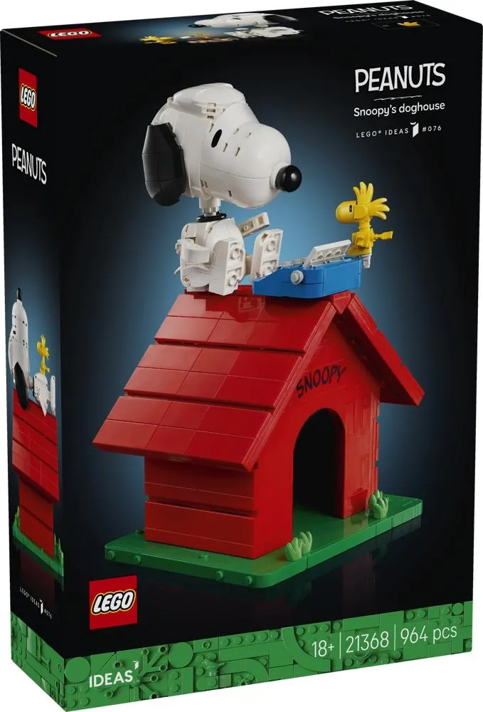 LEGO Ideas Fistaszki: Buda Snoopy’ego 21368