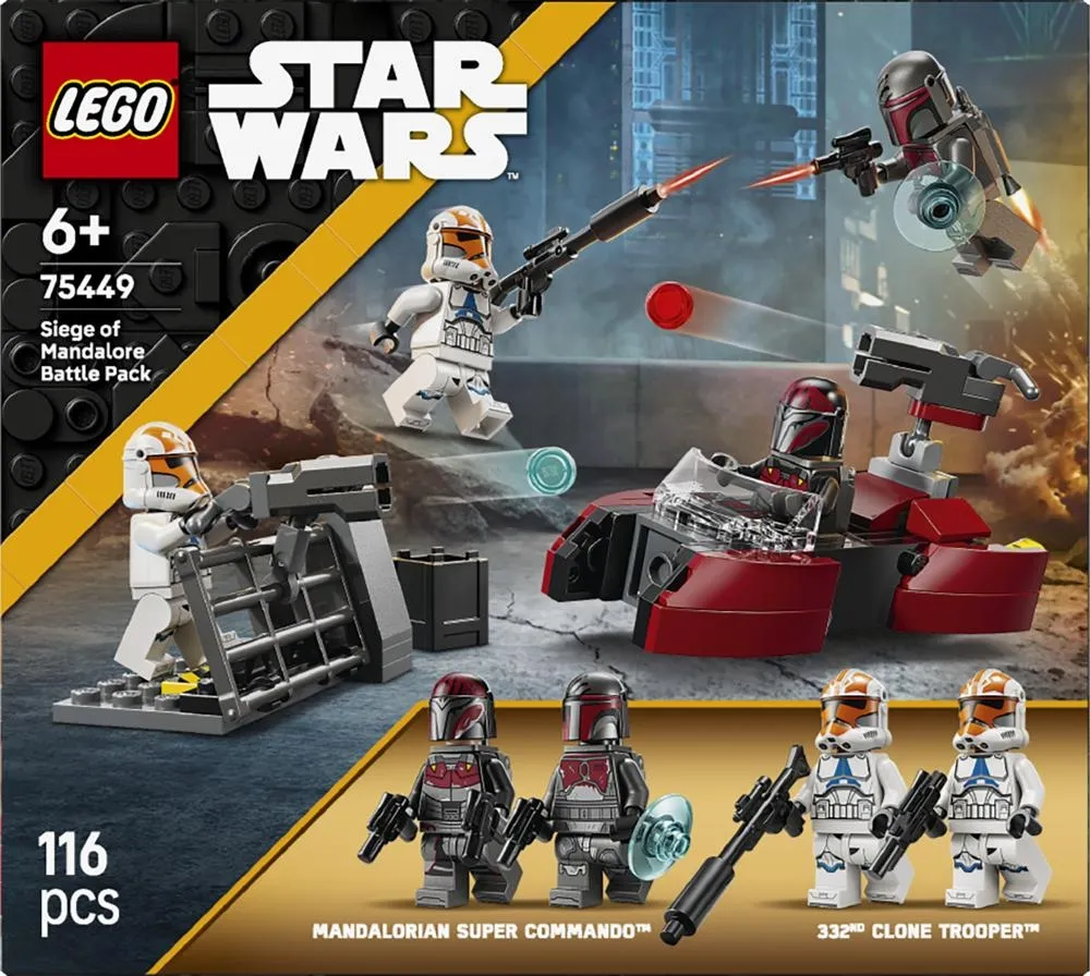 LEGO Star Wars™ Oblężenie Mandalory — zestaw bitewny 75449