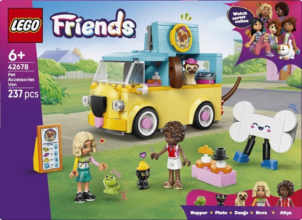 LEGO Friends Furgonetka z akcesoriami dla zwierząt 42678