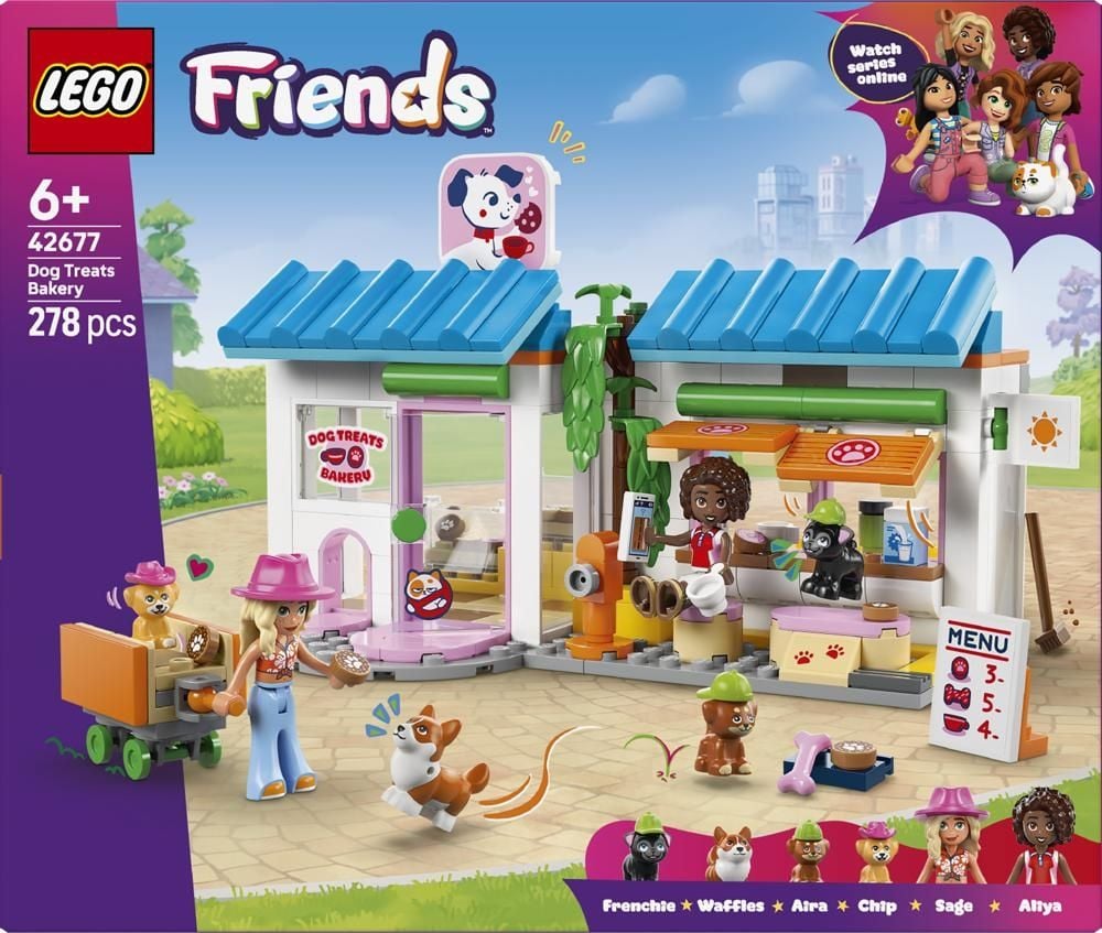 LEGO Friends Piekarnia z psimi przysmakami 42677