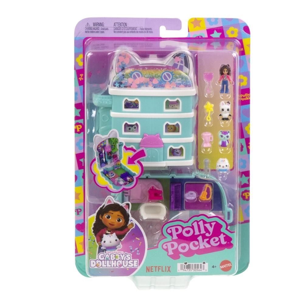 Polly Pocket Koci domek Gabi Zestaw kompaktowy