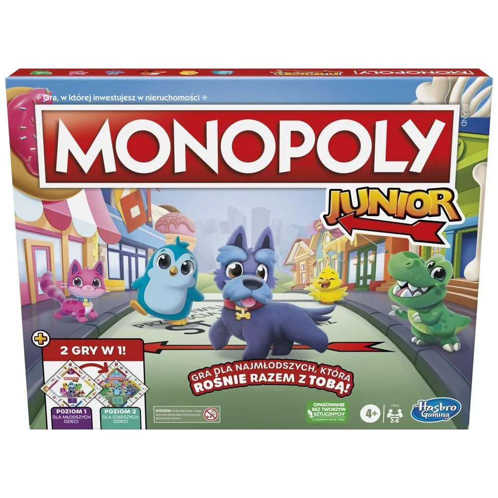 Gra Monopoly Junior 2W1