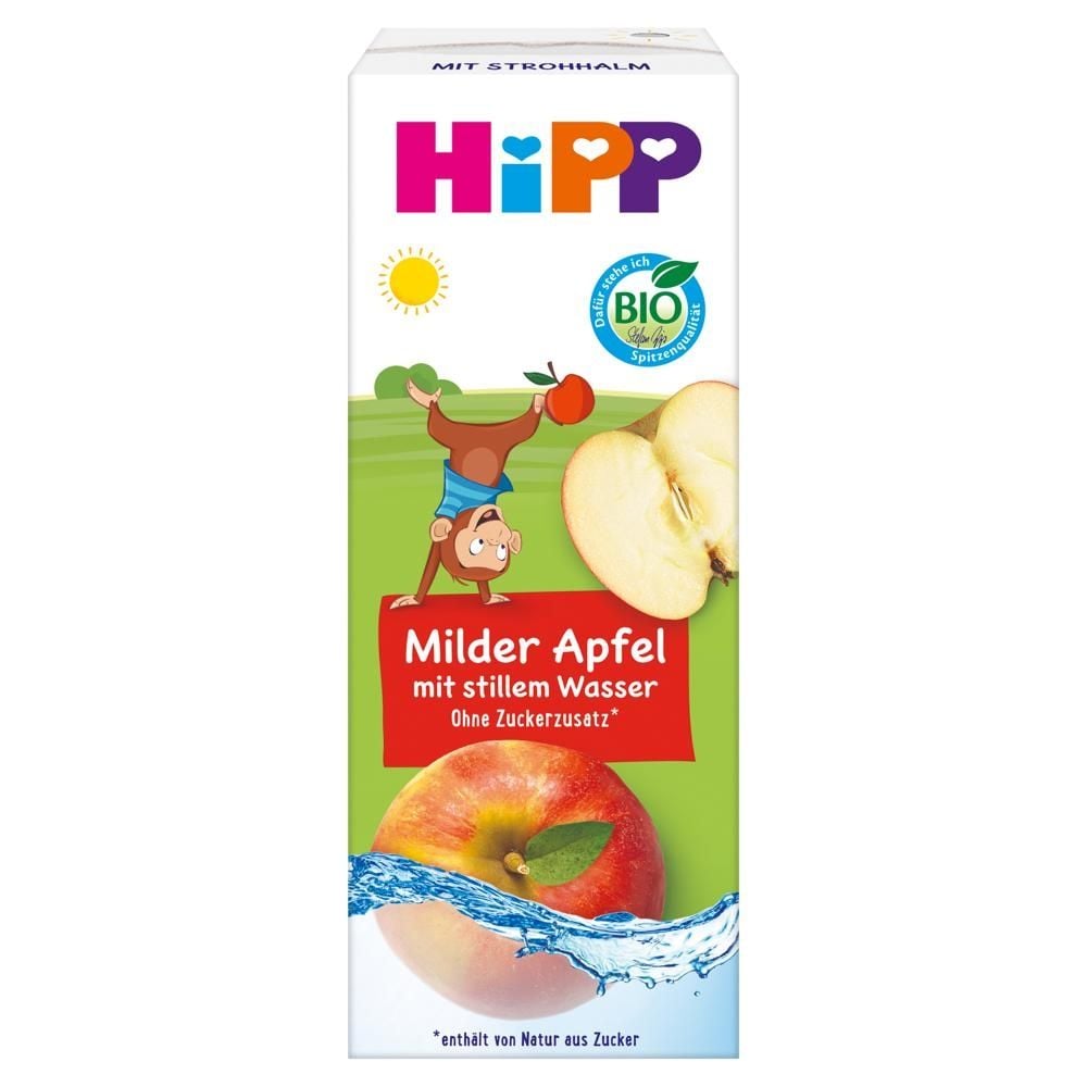 HiPP BIO Jabłka z wodą źródlaną po 1. roku 200 ml