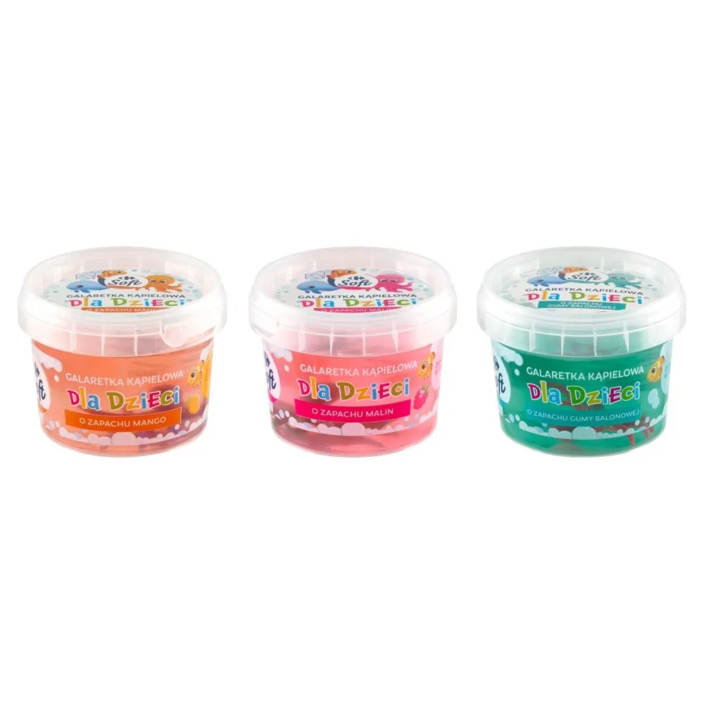 Carrefour Soft Galaretka kąpielowa dla dzieci 100 g