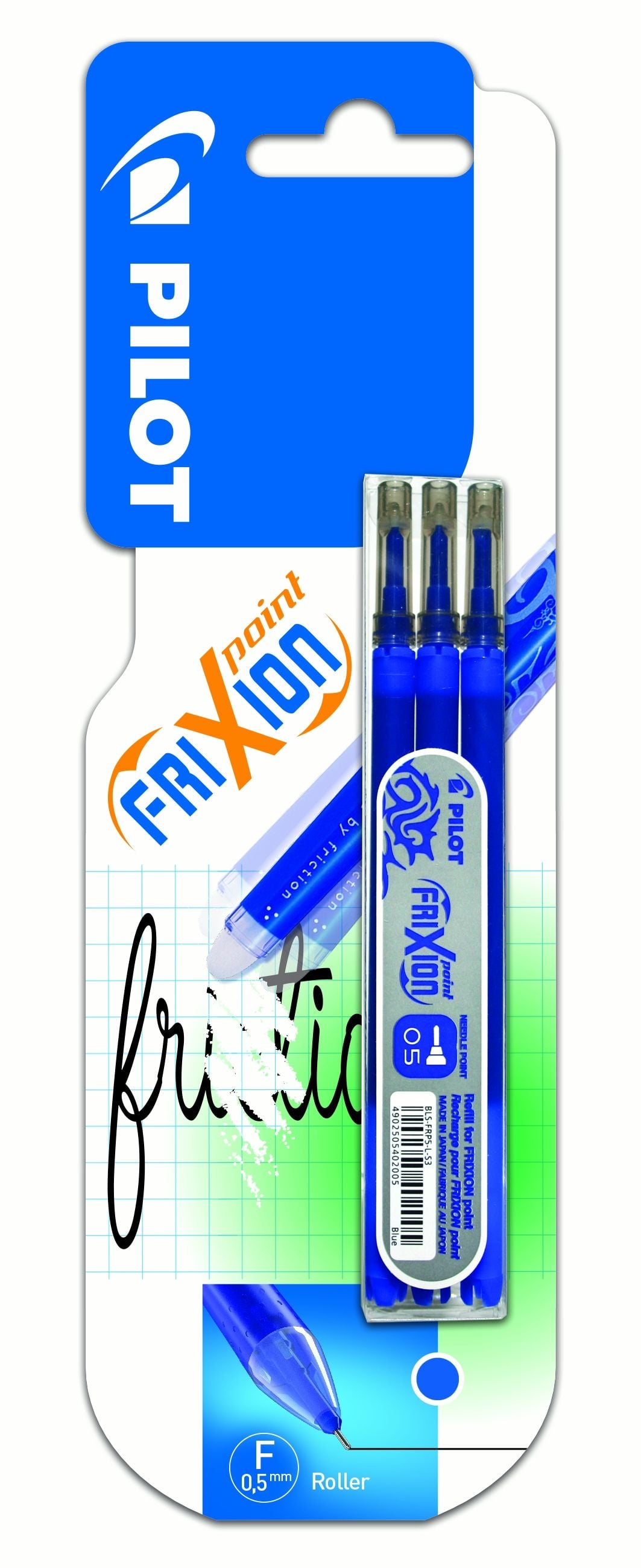 Wkłady Niebieskie do cienkopisu PILOT Frixion x 3