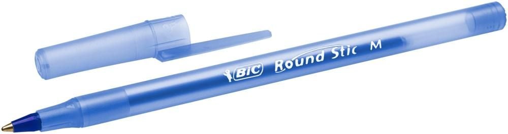 BIC Round Stic Classic Długopis niebieski Pouch 3szt