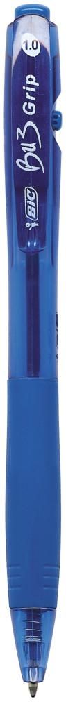 BIC Bu3 Grip Długopis niebieski Blister 2szt