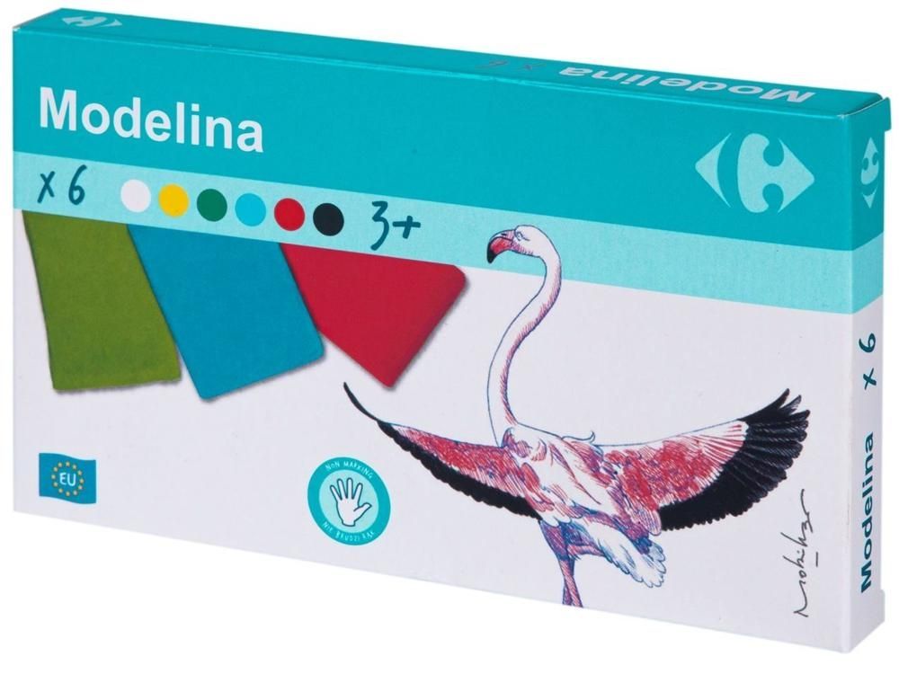 Carrefour Modelina 6 sztuk dla dzieci mix
