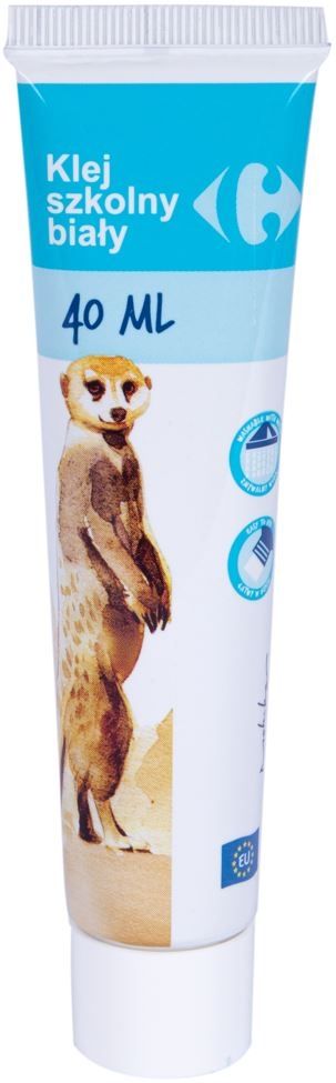Carrefour Klej szkolny biały 40 ml 401106001