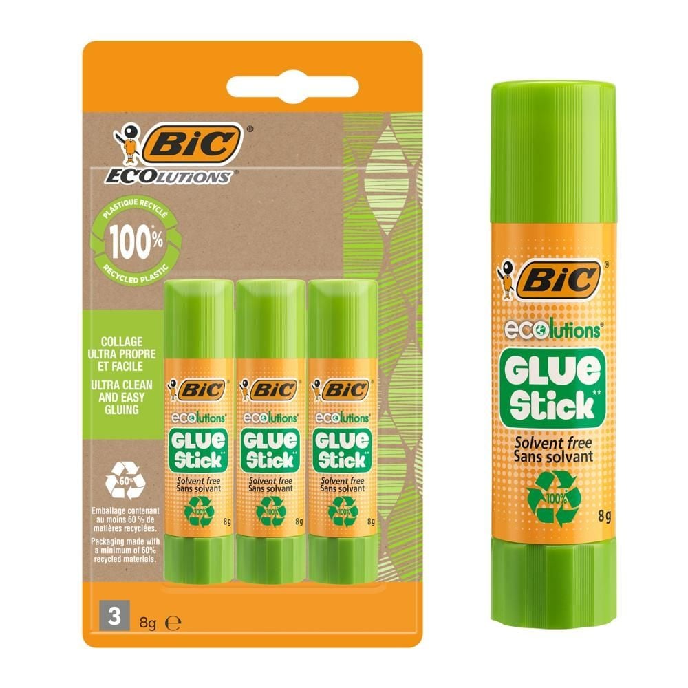 Ecolutions 8g Klej Blister 3szt