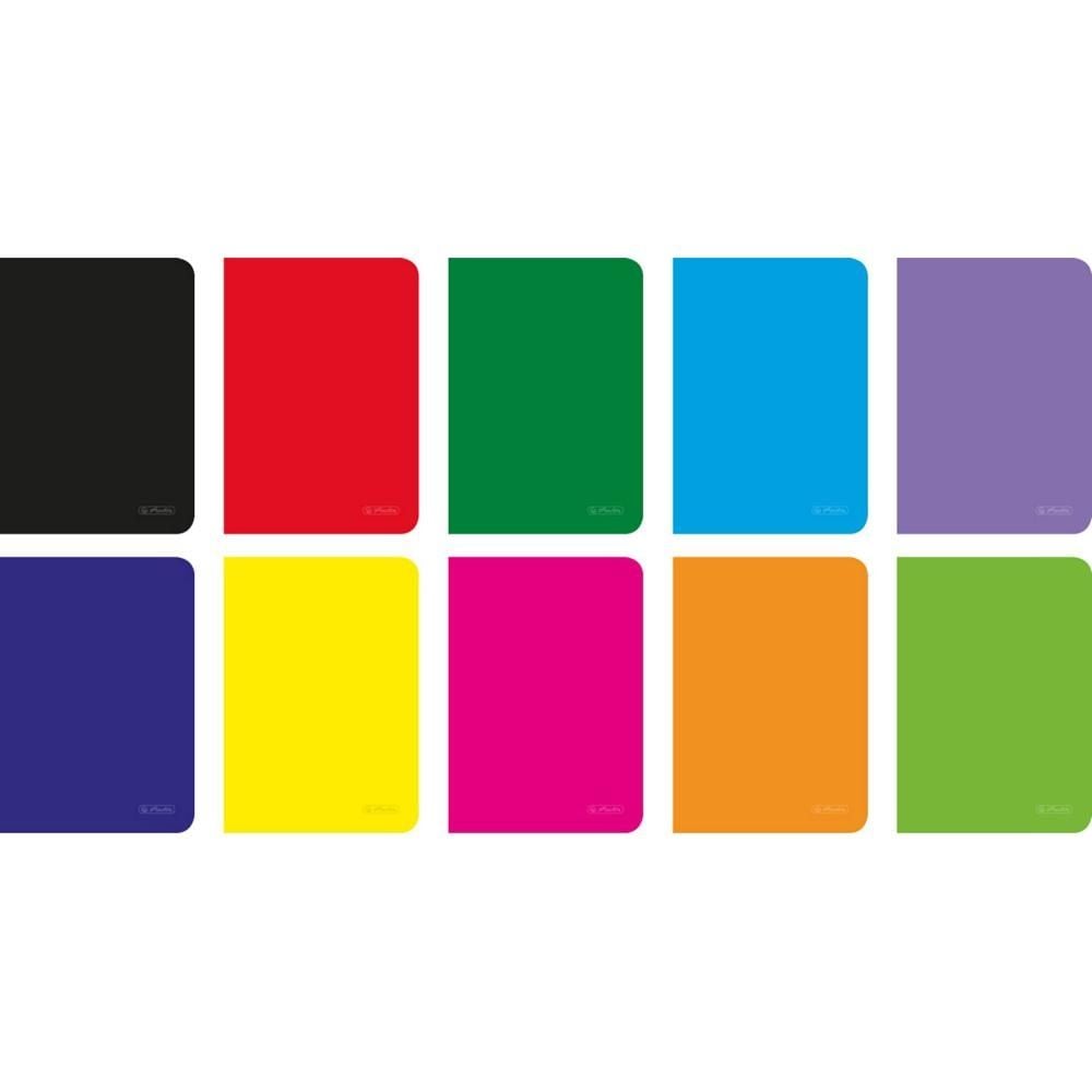 Zeszyt Herlitz Rainbow A5 96k kratka z marginesem